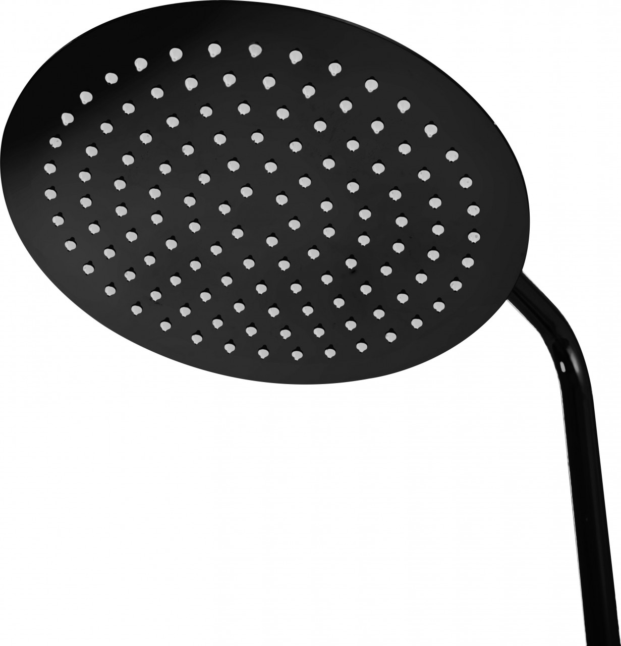 Poze Set de dus cu termostat Lungo negru metalic