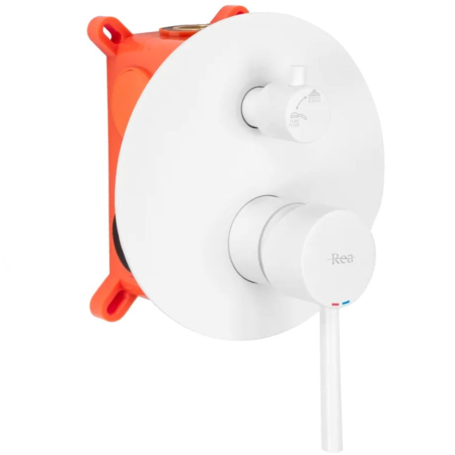 Poze Set de dus incastrat Lungo alb mat