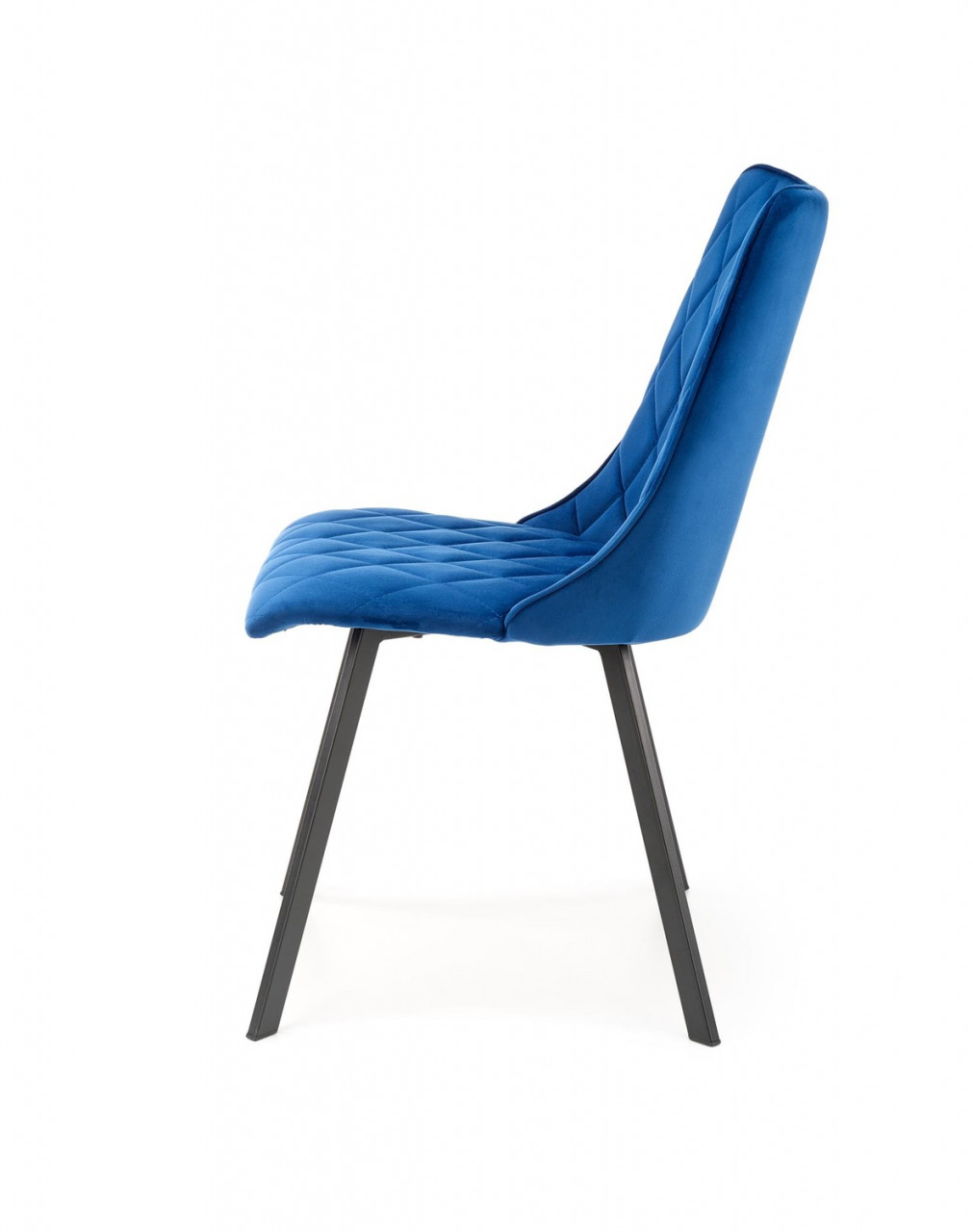 Poze Set masa extensibila Bacardi L160-220 cm + 4 scaune K450 velvet bleumarin