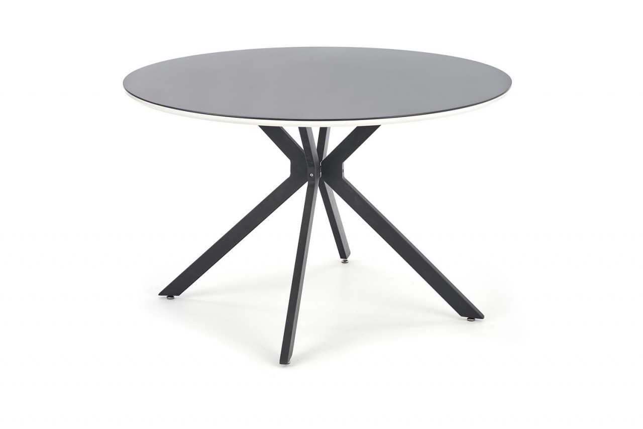 Poze Set masa rotunda Avelar ø120 cm + 4 scaune K333 gri