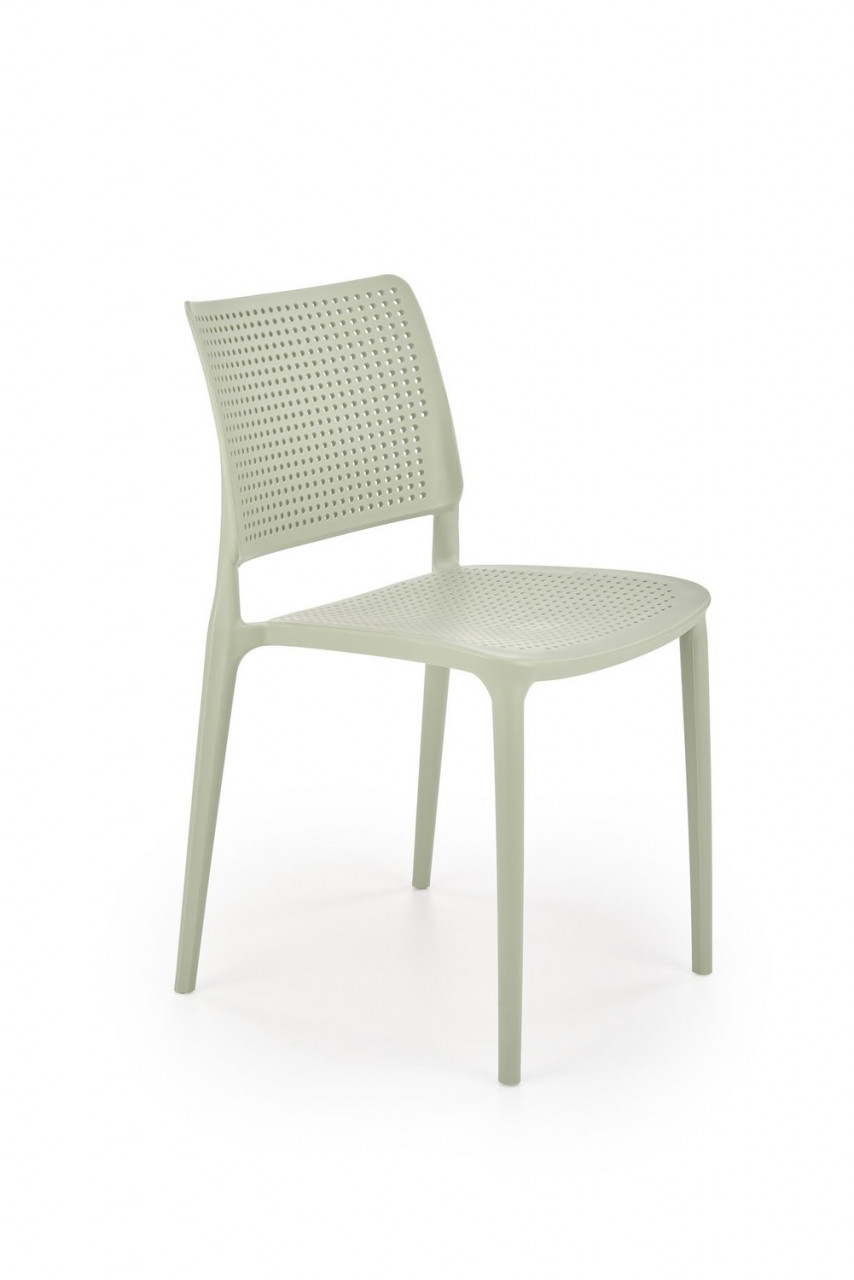 Poze Set masa rotunda Lopez + 4 scaune din plastic K514 menta