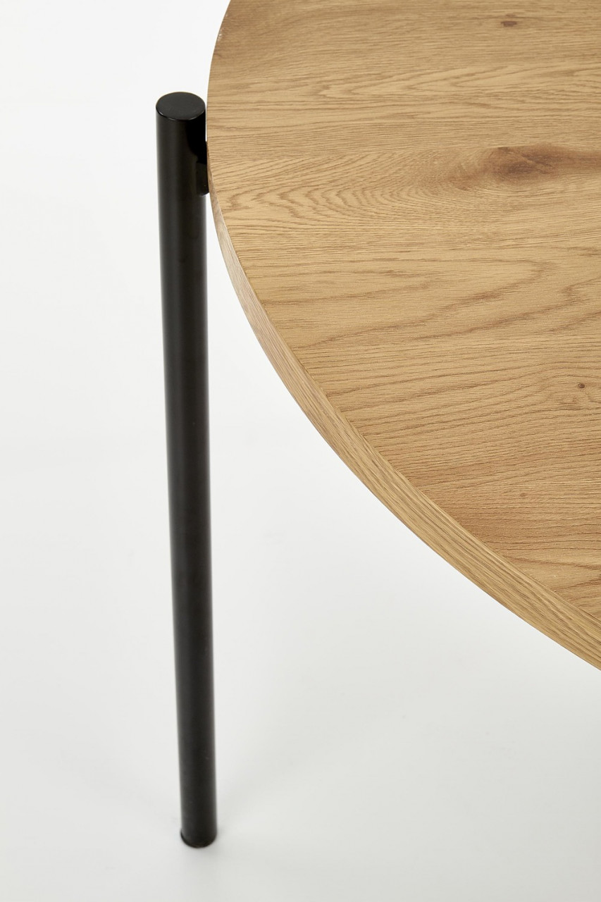 Poze Set masa rotunda Morgan ø120 cm + 3 scaune K336 ratan natural