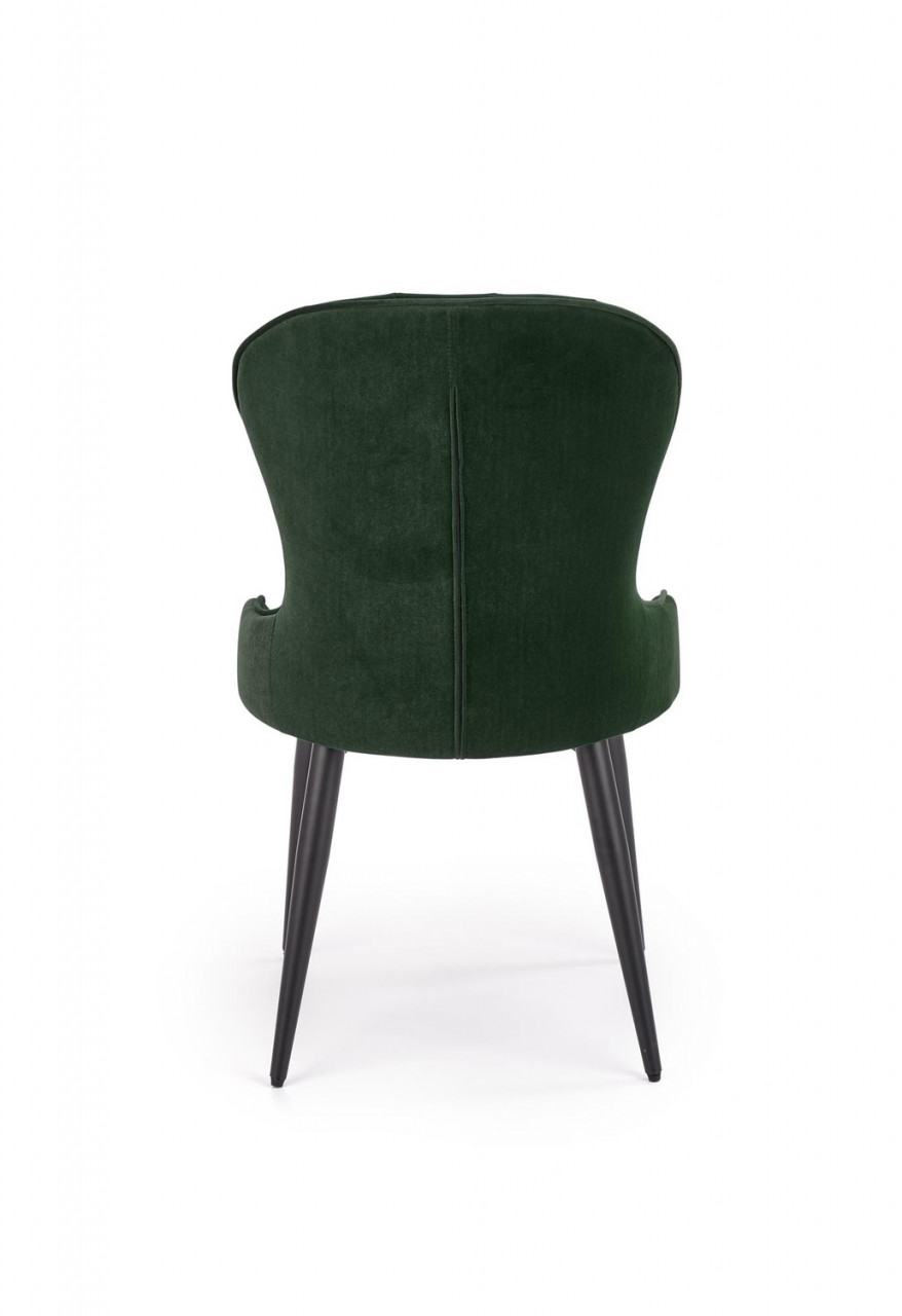 Poze Set masa rotunda Mozambik ø120 cm + 4 scaune K366 verde inchis