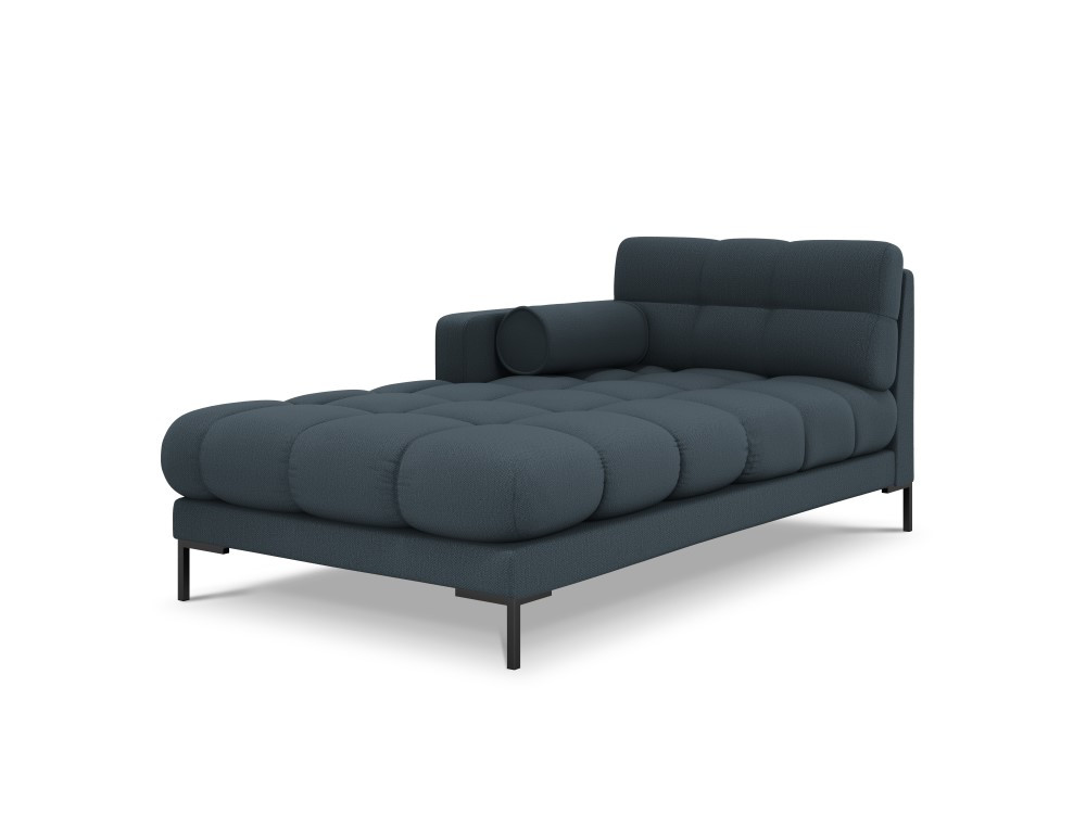 Sezlong tapitat bali picioare negre meg361 – l185 x l102 x h75