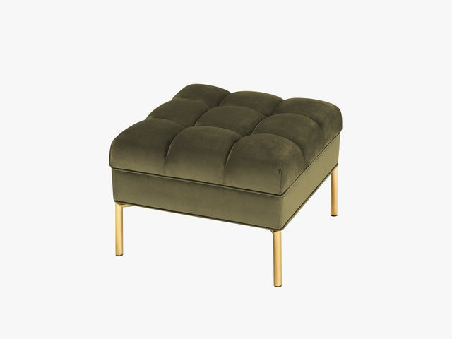 Poze Taburet Karoo catifea L60 cm