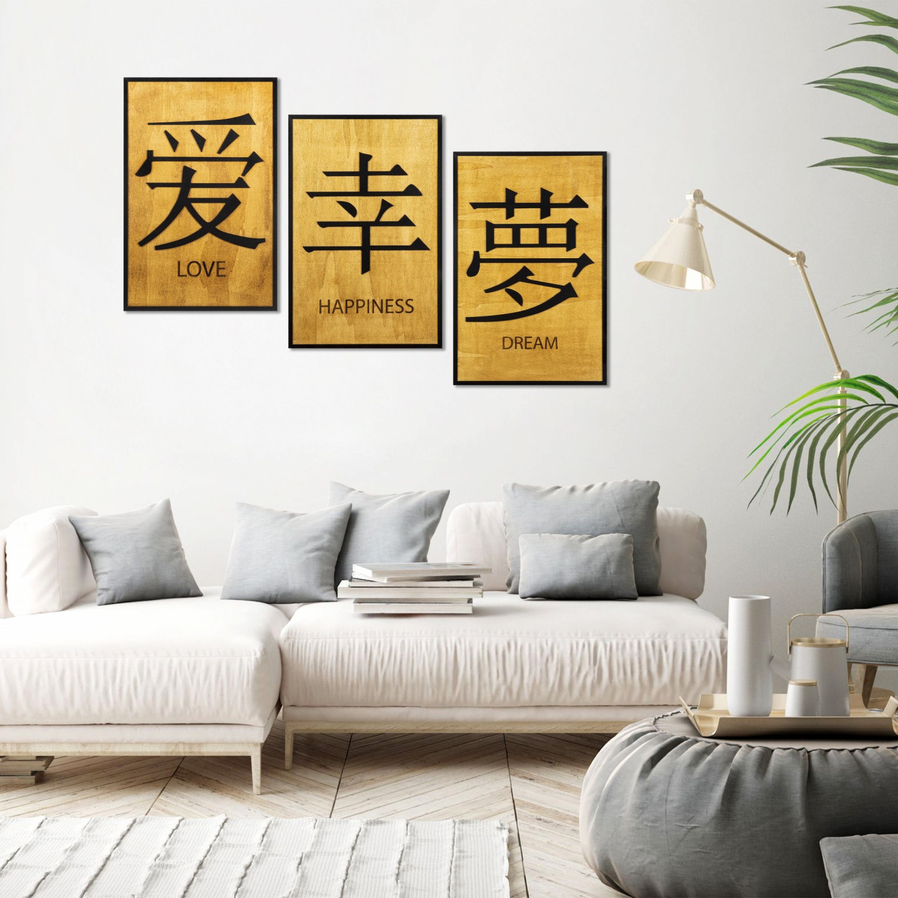Poze Accesoriu decorativ de perete din lemn Japans