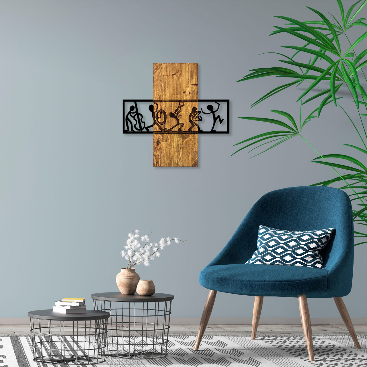 Poze Accesoriu decorativ de perete din lemn MA-301
