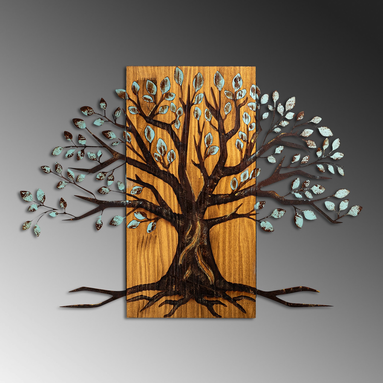Poze Accesoriu decorativ de perete din lemn Willow - 382-A