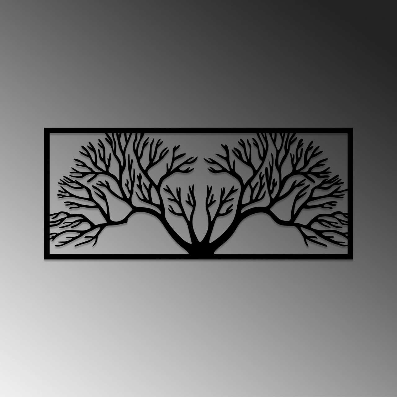 Poze Accesoriu decorativ de perete metalic Horn Tree