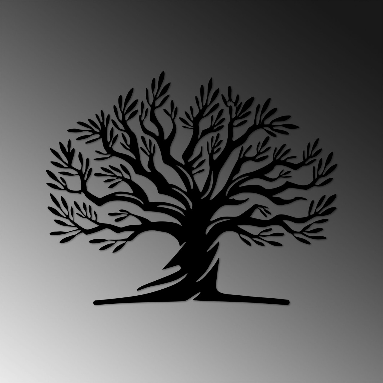 Poze Accesoriu decorativ de perete metalic Monumental Tree 18