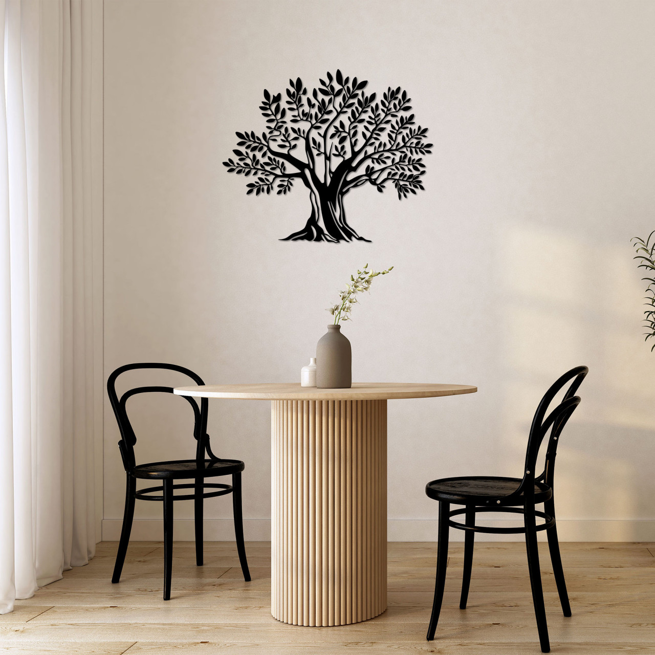 Poze Accesoriu decorativ de perete metalic Monumental Tree 19
