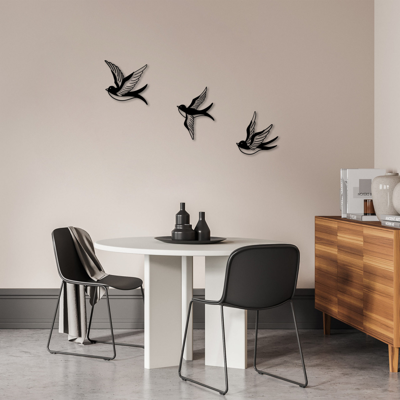 Poze Accesoriu decorativ de perete metalic Mountain - 286