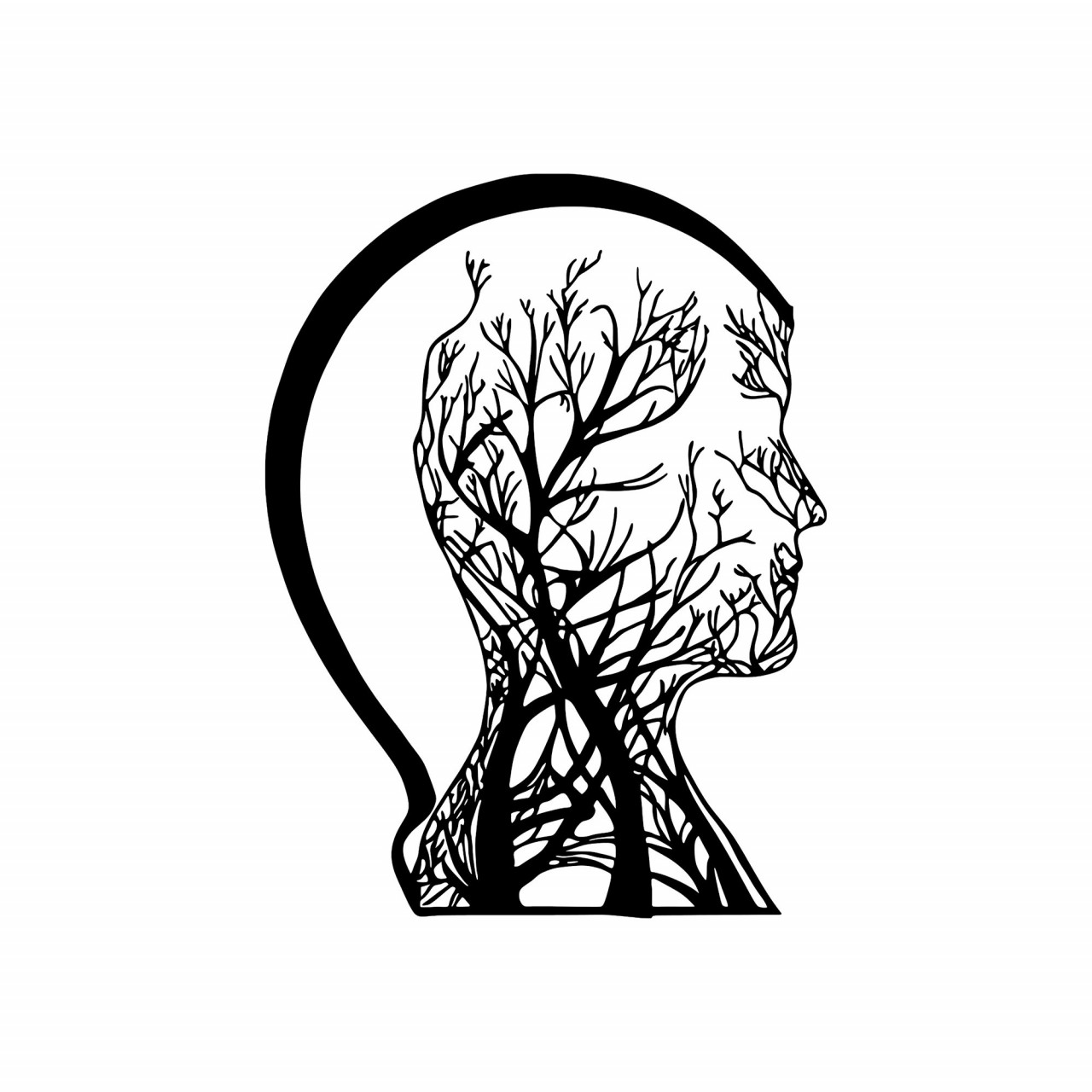 Poze Accesoriu decorativ de perete metalic Tree Man - 322