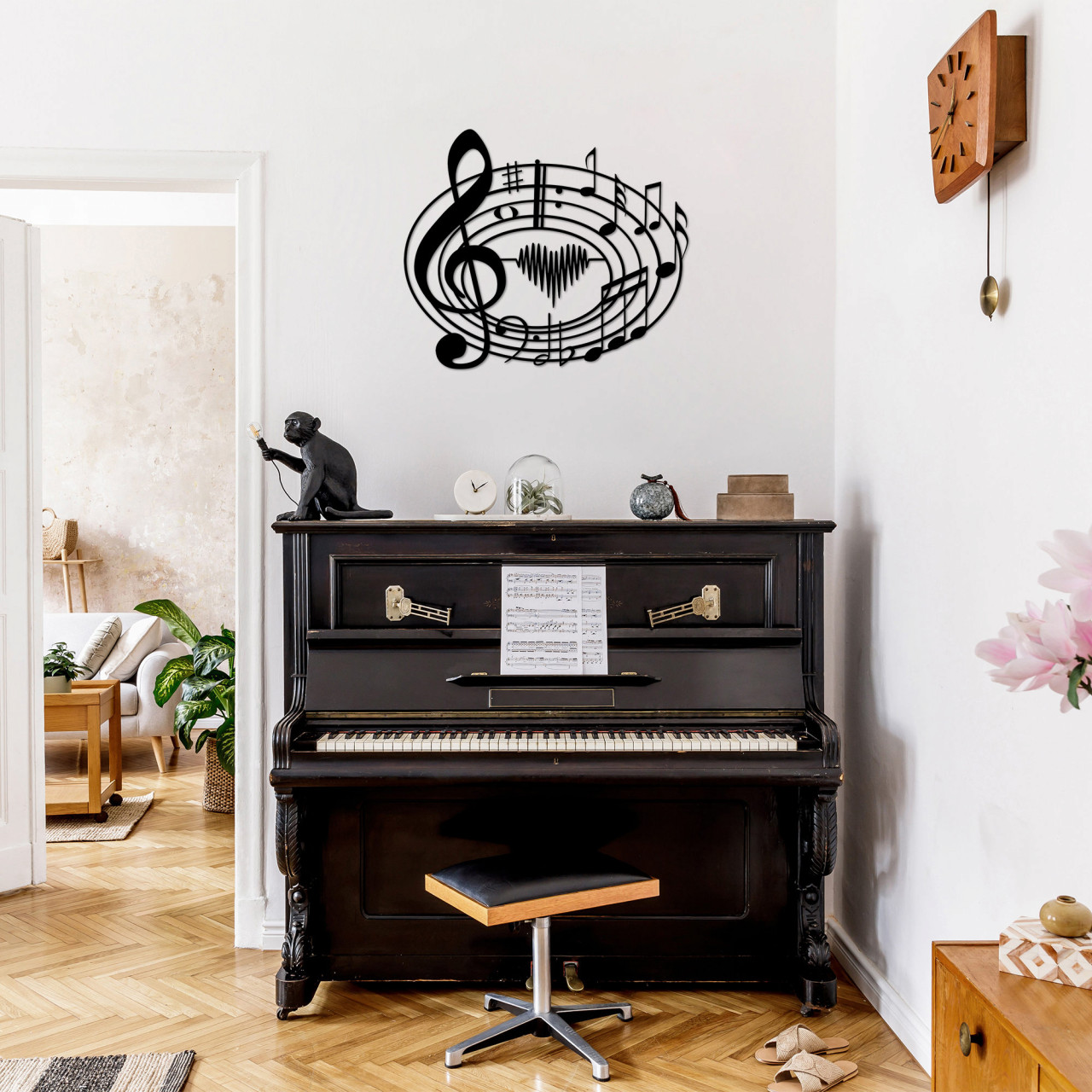 Poze Accesoriu decorativ de perete metalic World Of Music