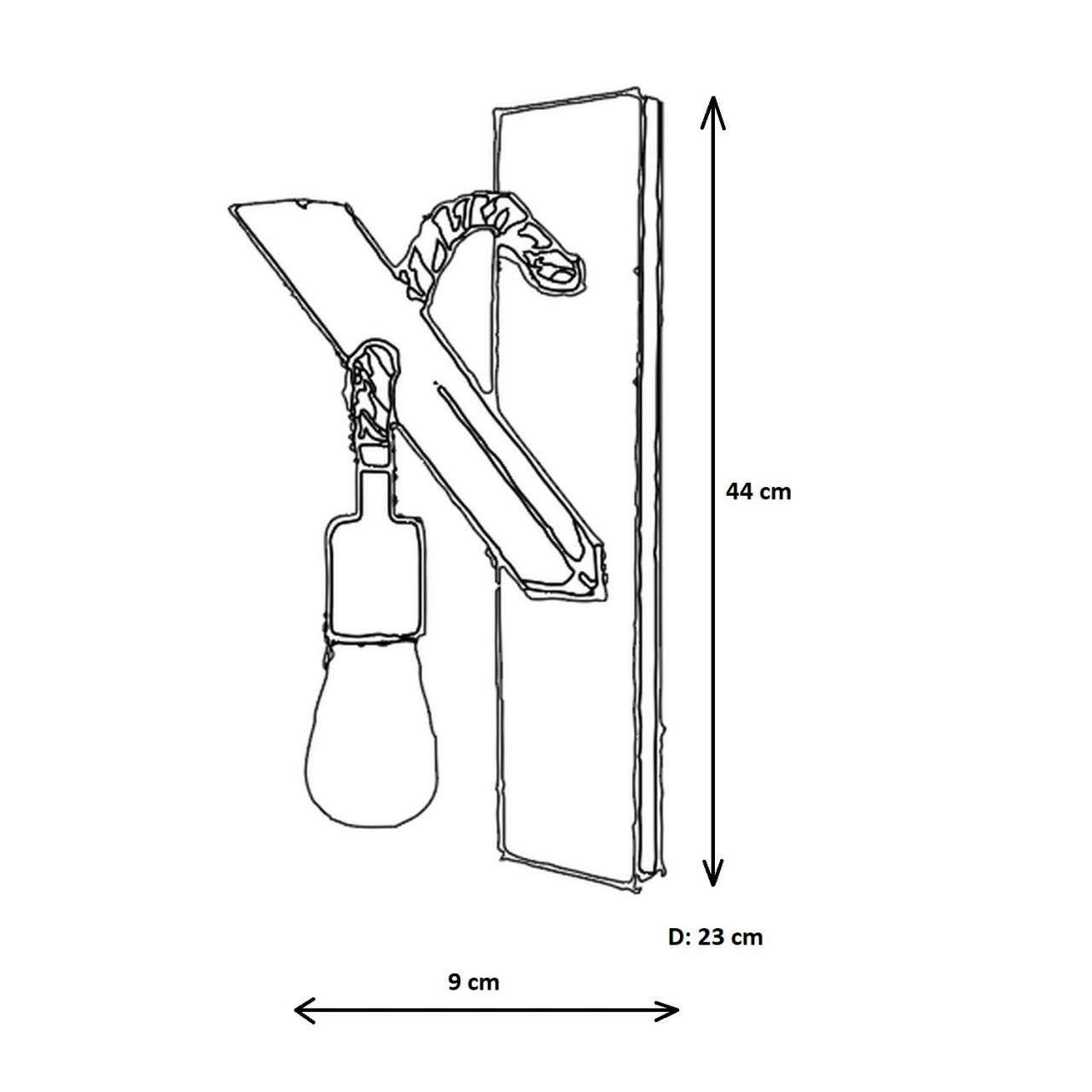 Poze Aplica Ahşap Aplik 18