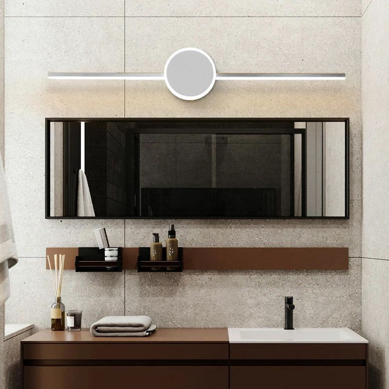 Poze Aplica argintie 40cm APP845-1W