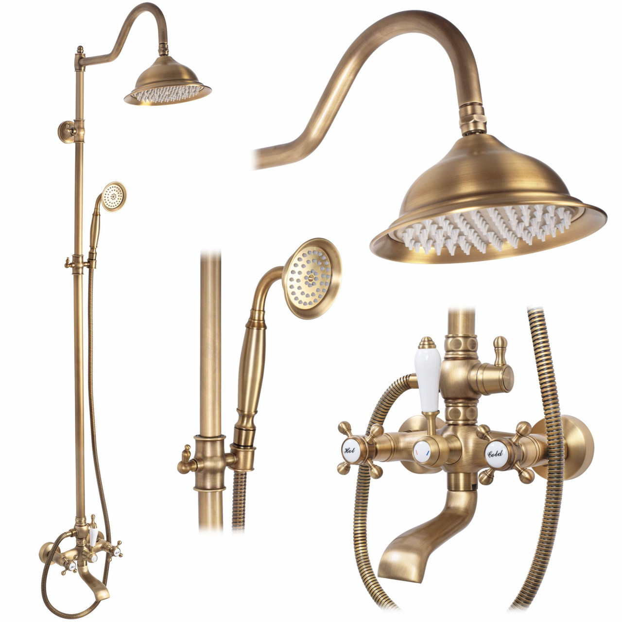 Poze Baterie dus Bergamo bronz antic