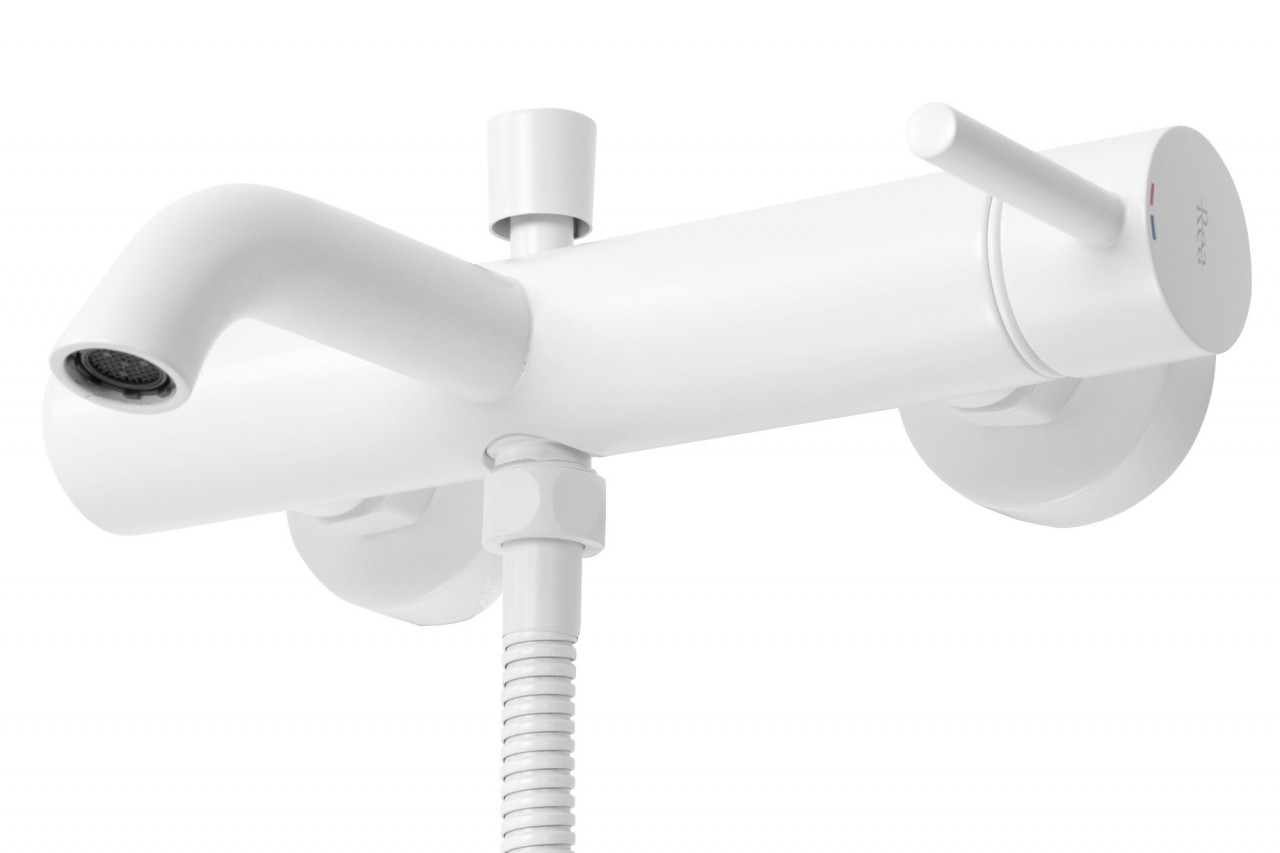 Poze Baterie pentru cada Lungo alb mat