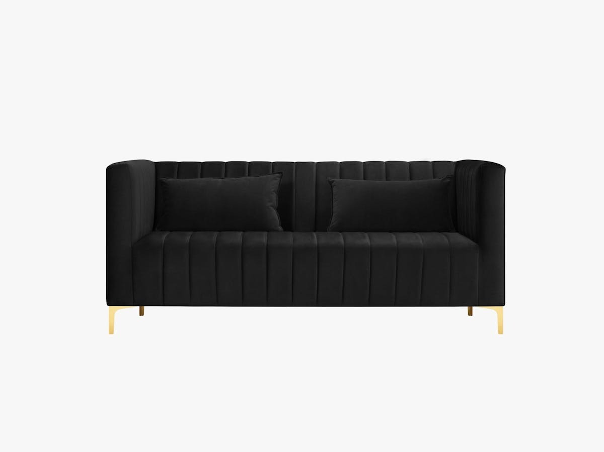 Poze Canapea 2 locuri Annite catifea L160 cm