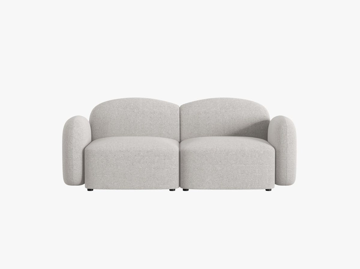 Poze Canapea 2 locuri Blair chenille L194 cm