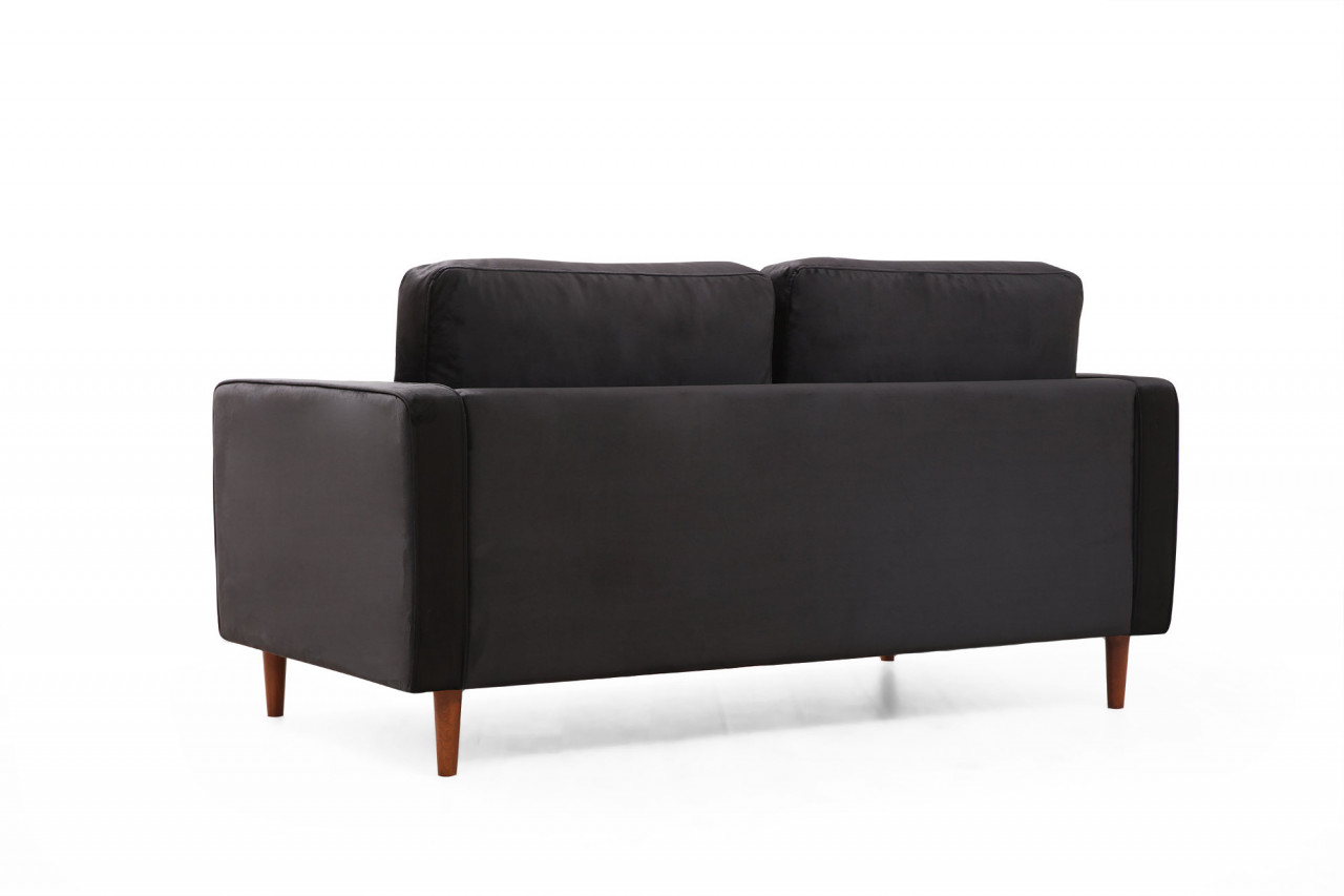 Poze Canapea 2 locuri Rome neagra