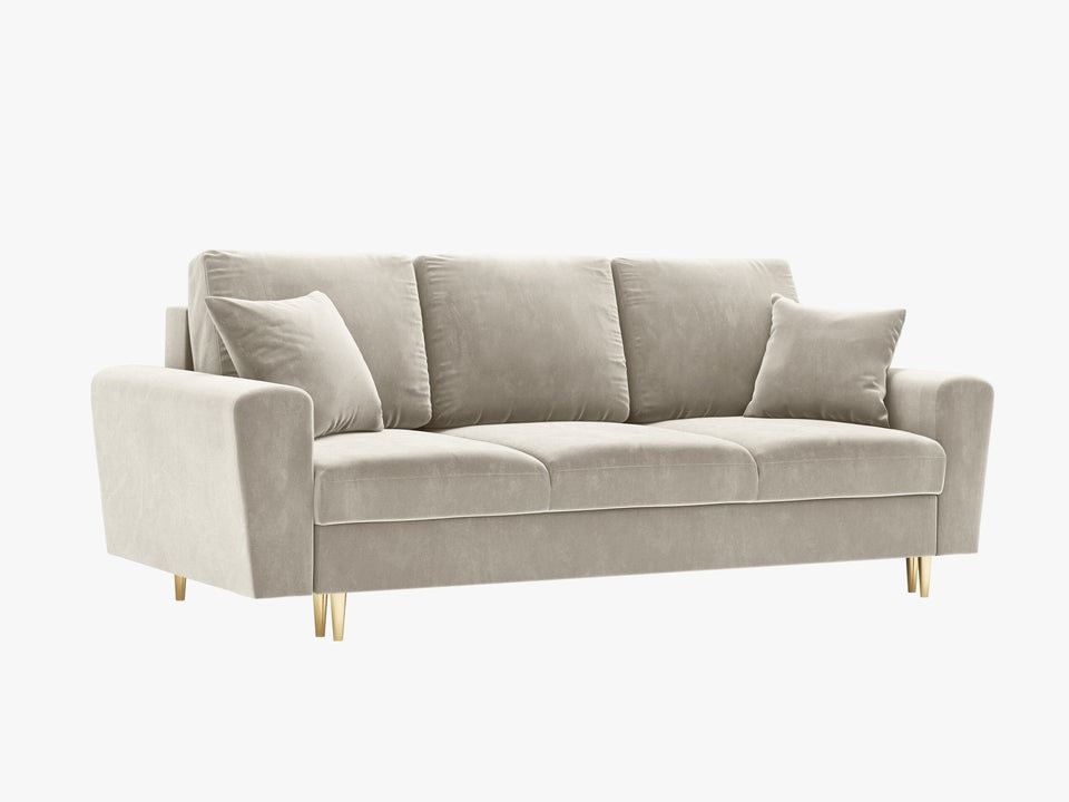 Poze Canapea extensibila 3 locuri Moghan catifea L235 cm