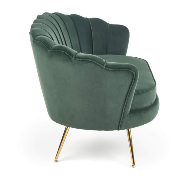 Poze Canapea fixa Amorinito XL velvet verde