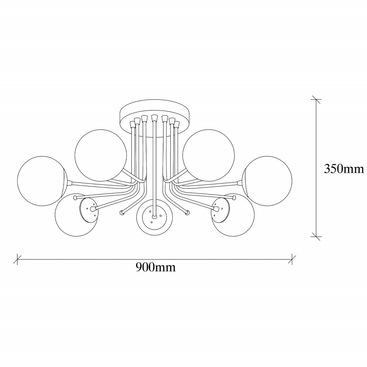 Poze Candelabru Daisy - 146-AV