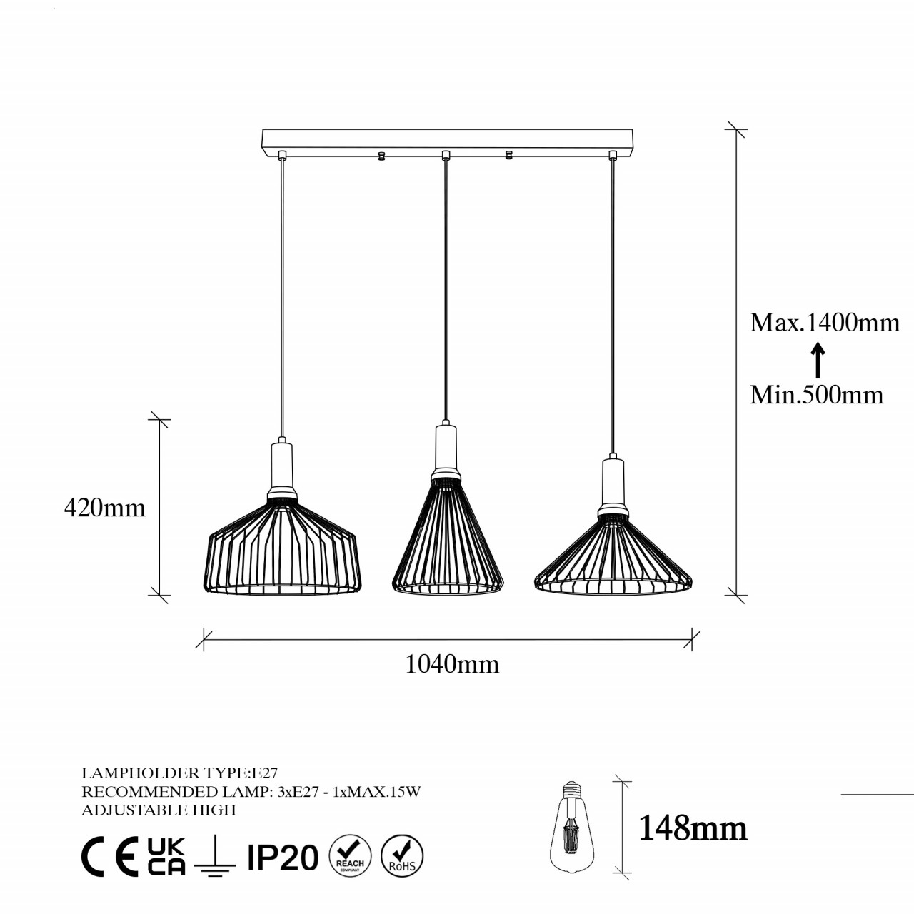 Poze Candelabru Dear - 11220