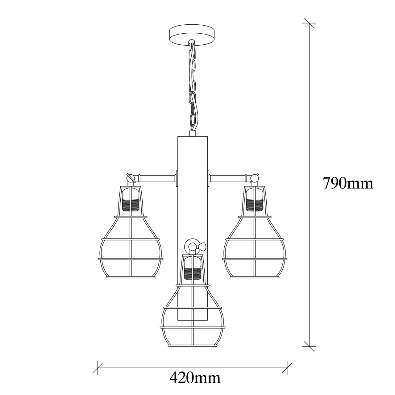 Poze Candelabru Erebos - 107-AV
