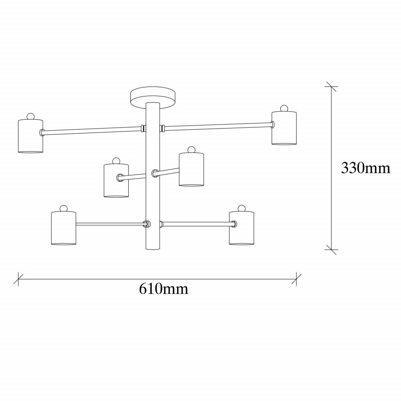 Poze Candelabru Hexa - 6941