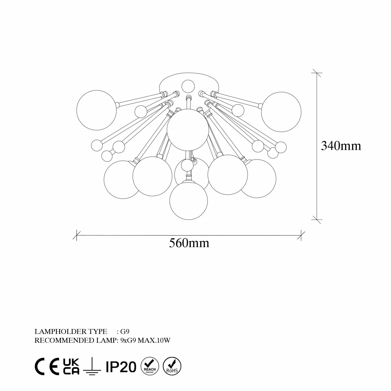 Poze Candelabru Roze - 11800