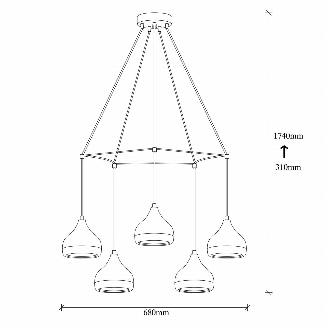 Poze Candelabru Yıldo - 6887