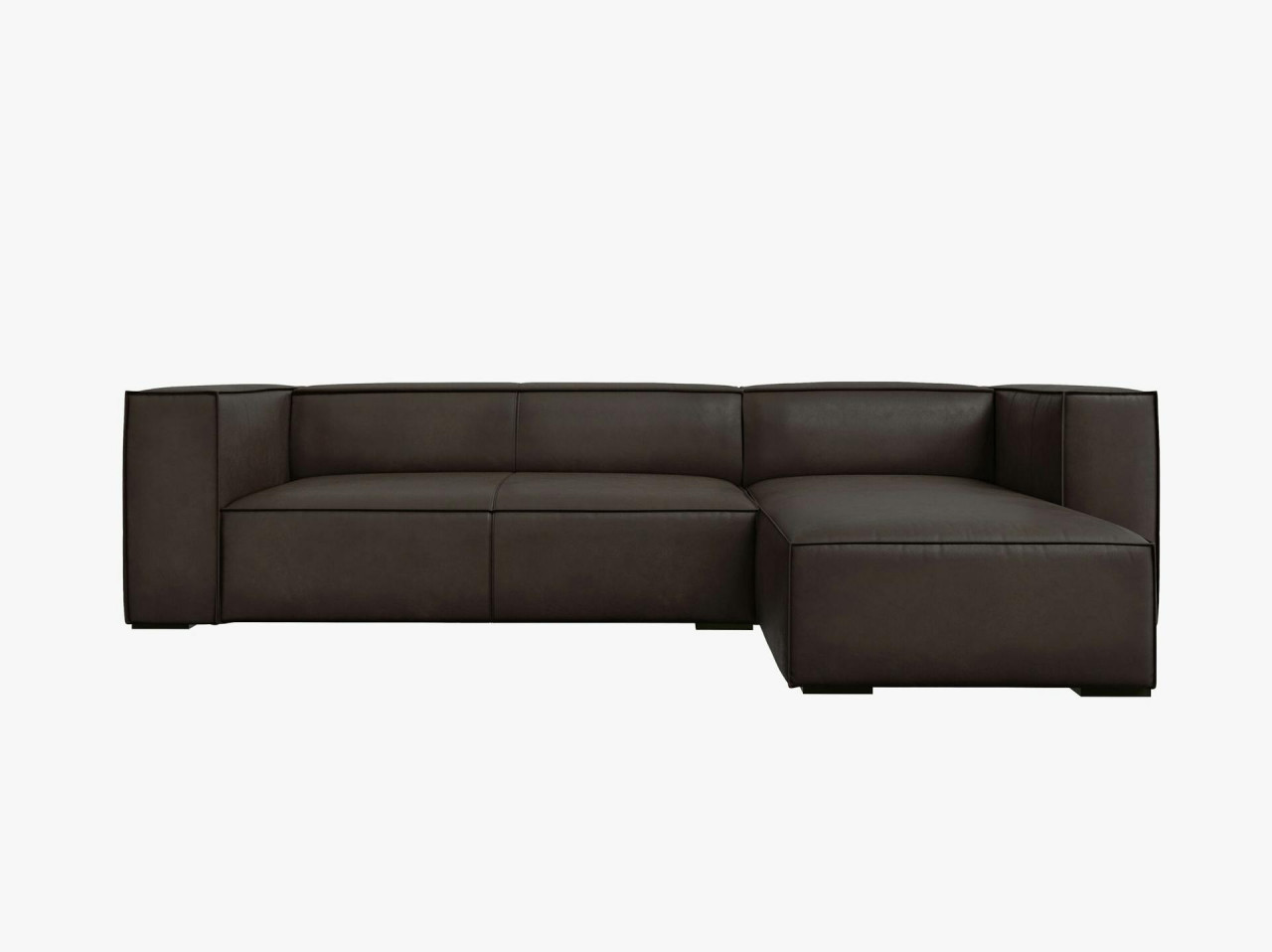 Poze Coltar 4 locuri Agawa piele naturala L290 cm