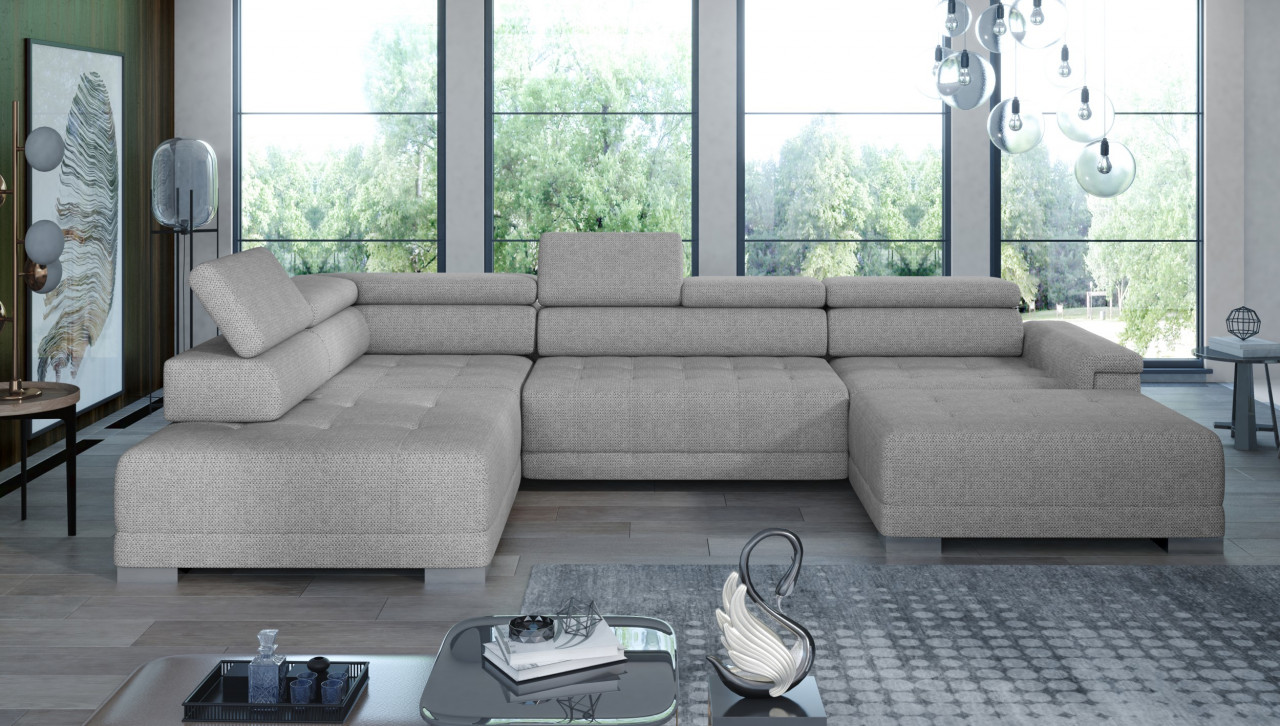 Poze Coltar cu reglaj electric Campo XL – L374 x l220 x h101 cm