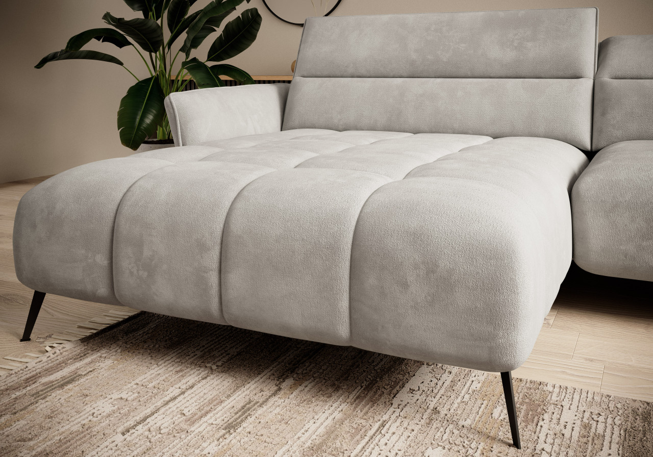 Poze Coltar cu reglaj electric Cavani - L272 x l175 x h95 cm