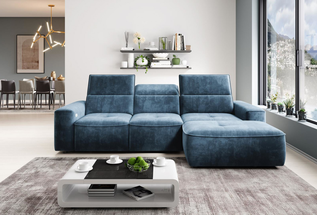Poze Coltar cu reglaj electric Colombo mini – L275 x l182 x h103 cm