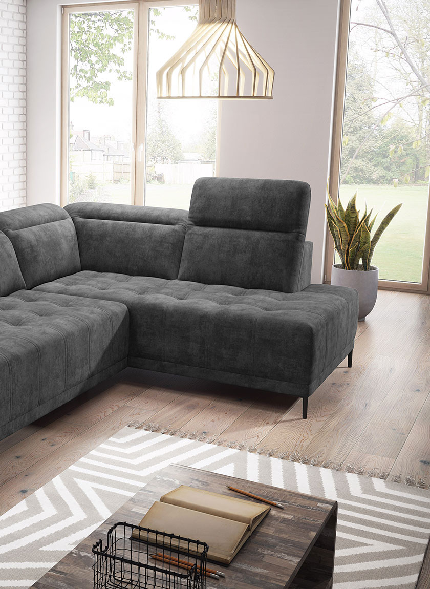 Poze Coltar cu reglaj electric Focus L – L278 x l204 x h98 cm