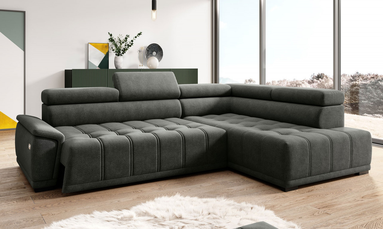 Poze Coltar cu reglaj electric Gremio L283 cm