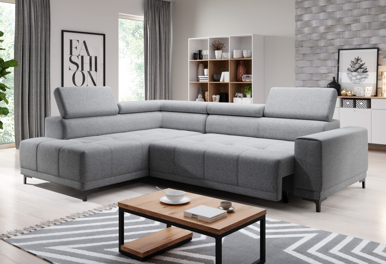Poze Coltar cu reglaj electric Hugo L – L269 x l204 x h97 cm