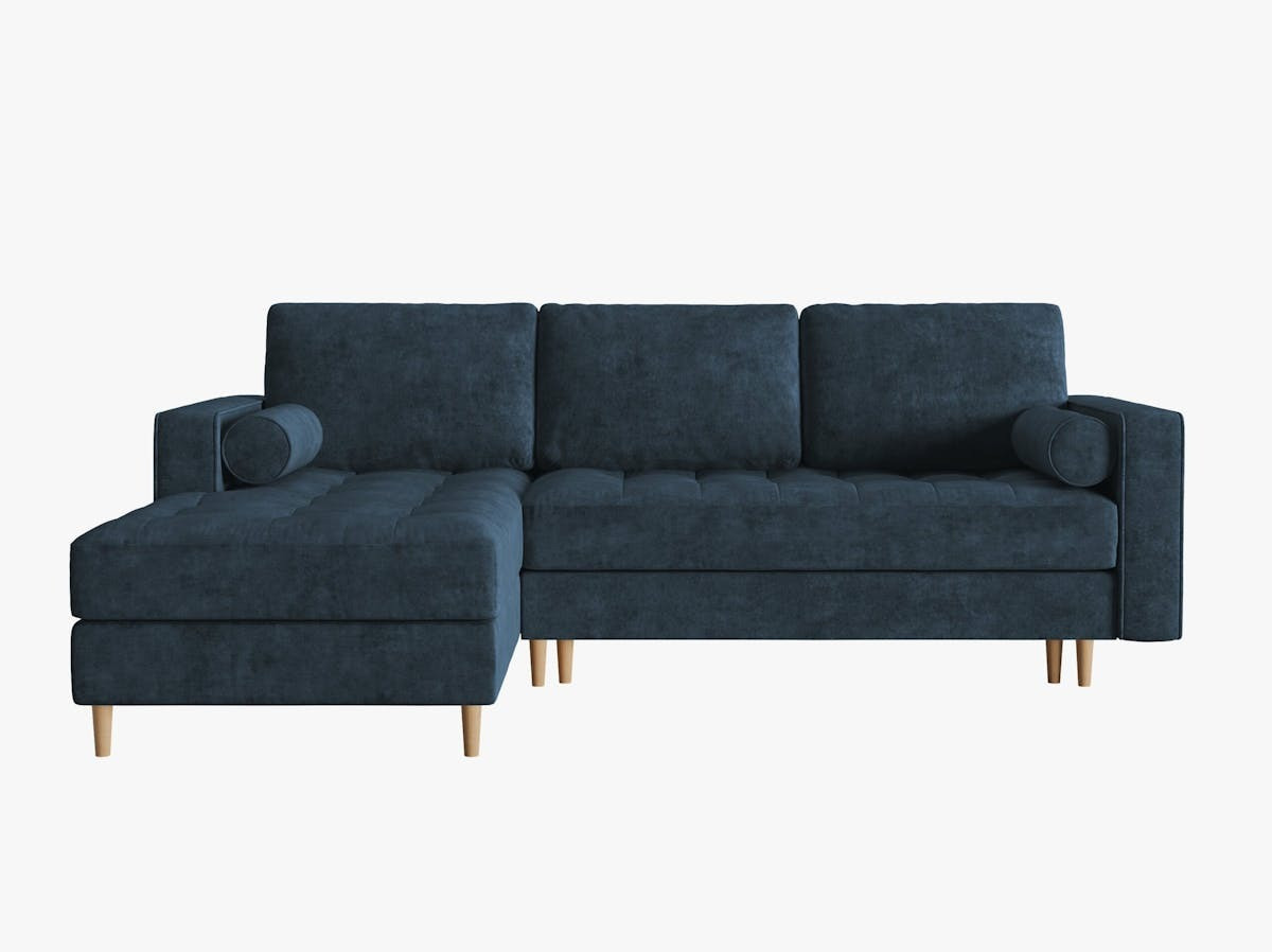 Poze Coltar extensibil 5 locuri Gobi stofa L240 cm