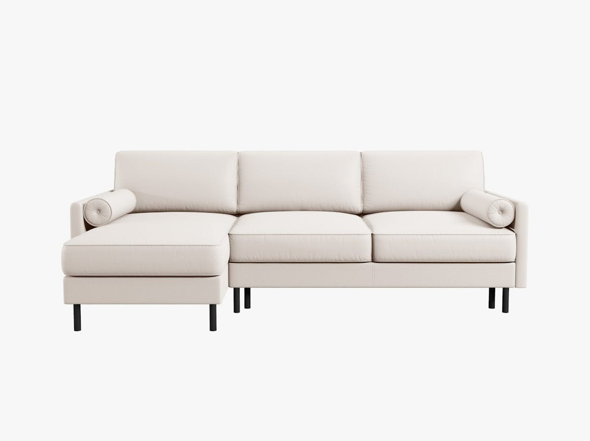 Poze Coltar extensibil 5 locuri Scott stofa L212 cm