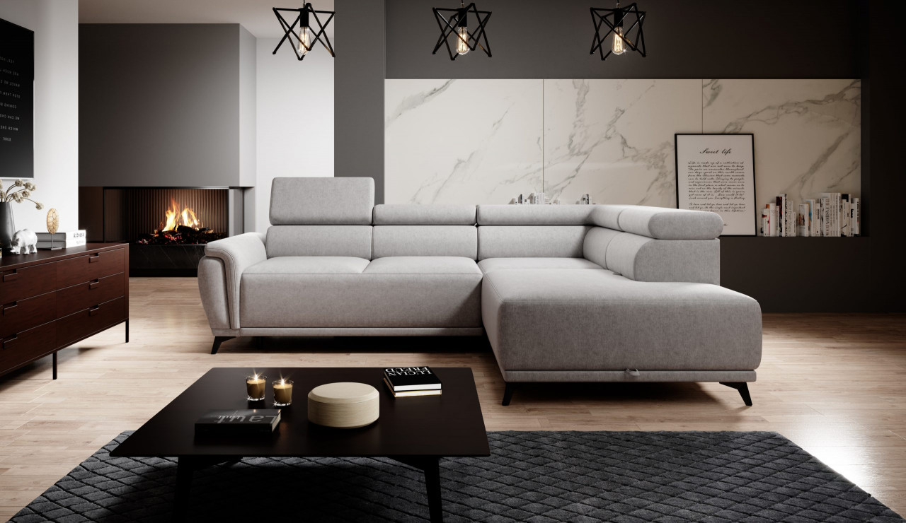 Coltar extensibil atlanta - l281 x l203 x h98 cm