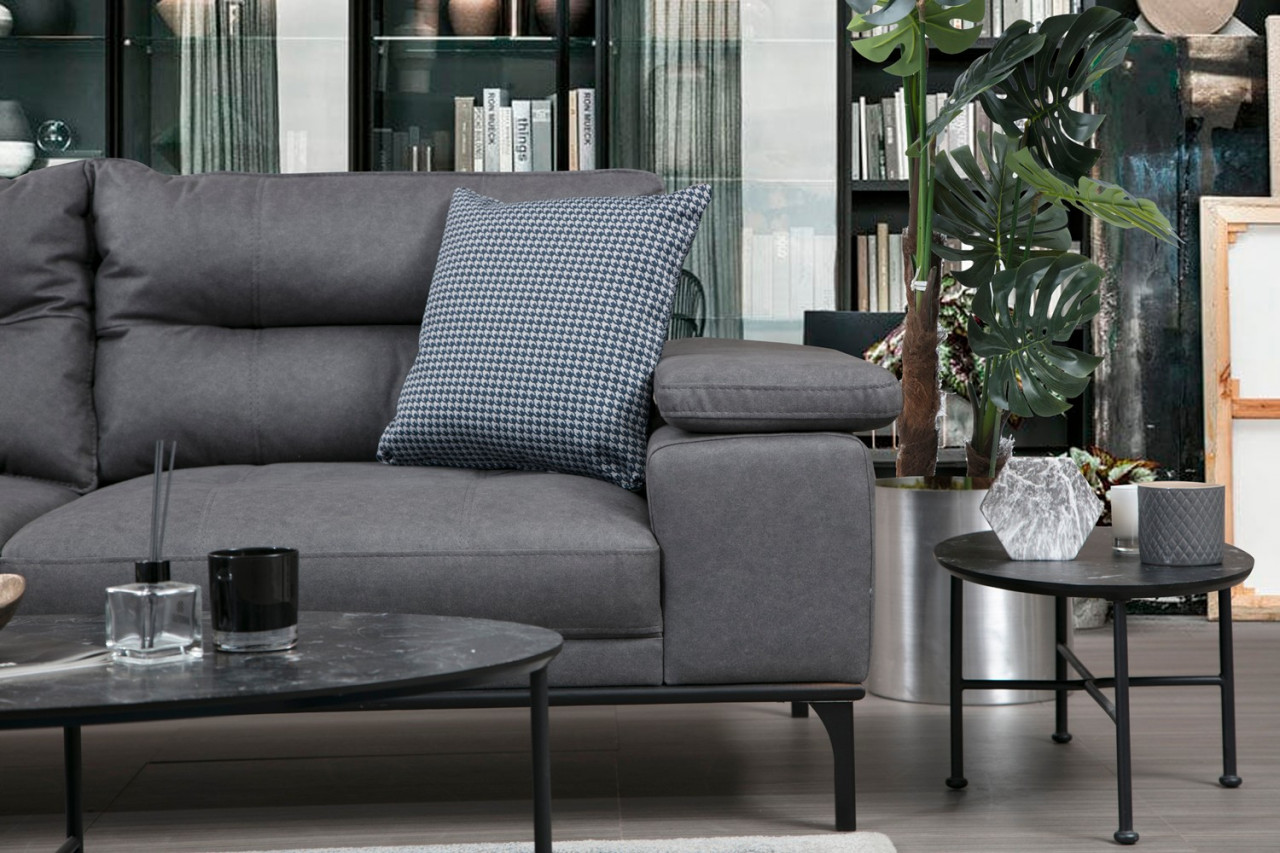 Poze Coltar Hollywood pe stanga gri