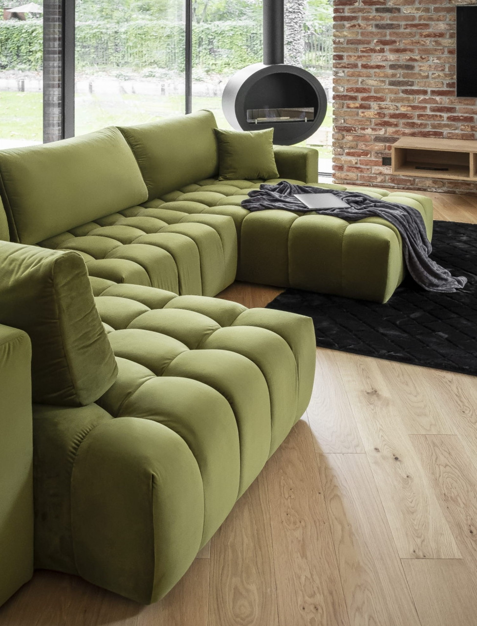 Poze Coltar living extensibil Bonito – L350 x l170 x h85 cm