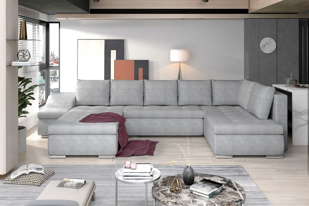 Poze Coltar living extensibil Giovanni – L340 x l200 x h88 cm
