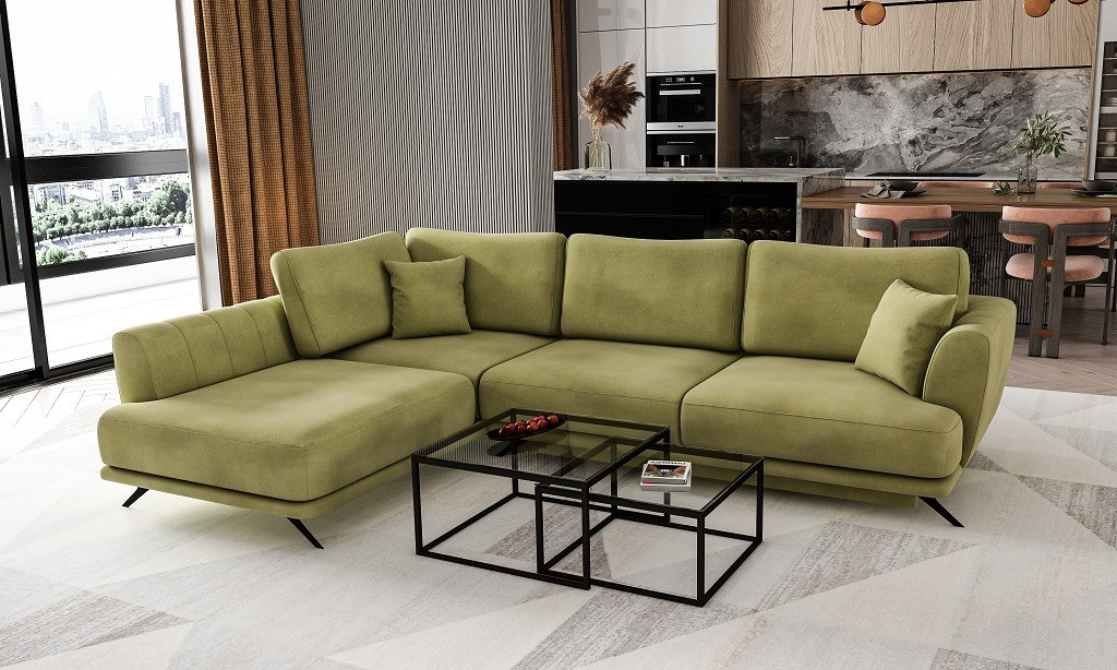 Poze Coltar living extensibil Larde – L280 x l178 x h93 cm