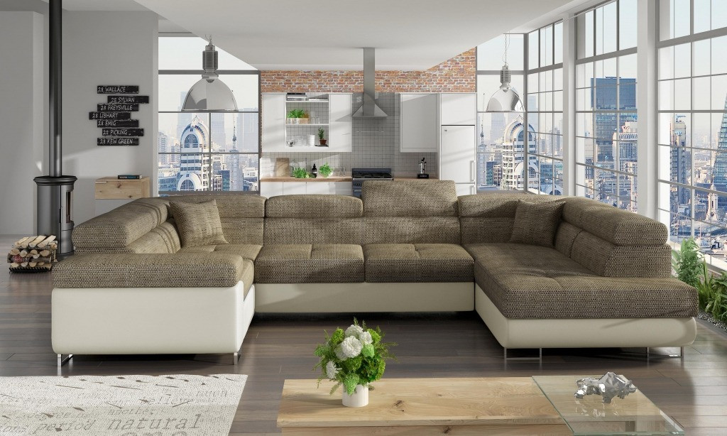 Poze Coltar living extensibil Letto – L340 x l202 x h90 cm