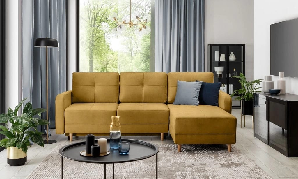 Poze Coltar living extensibil Roxi – L240 x l165 x h90