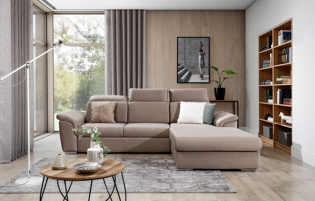 Poze Coltar living extensibil Trevisco – L272 x l216 x h100 cm